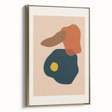 Abstract Boho Wall Art | Earthy Bohemian Decor Canvas | Artistic Print