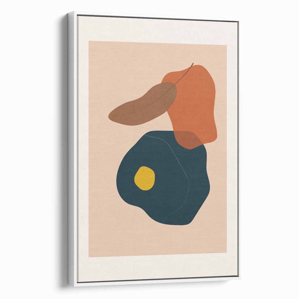 Abstract Boho Wall Art | Earthy Bohemian Decor Canvas | Artistic Print