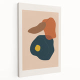 Abstract Boho Wall Art | Earthy Bohemian Decor Canvas | Artistic Print