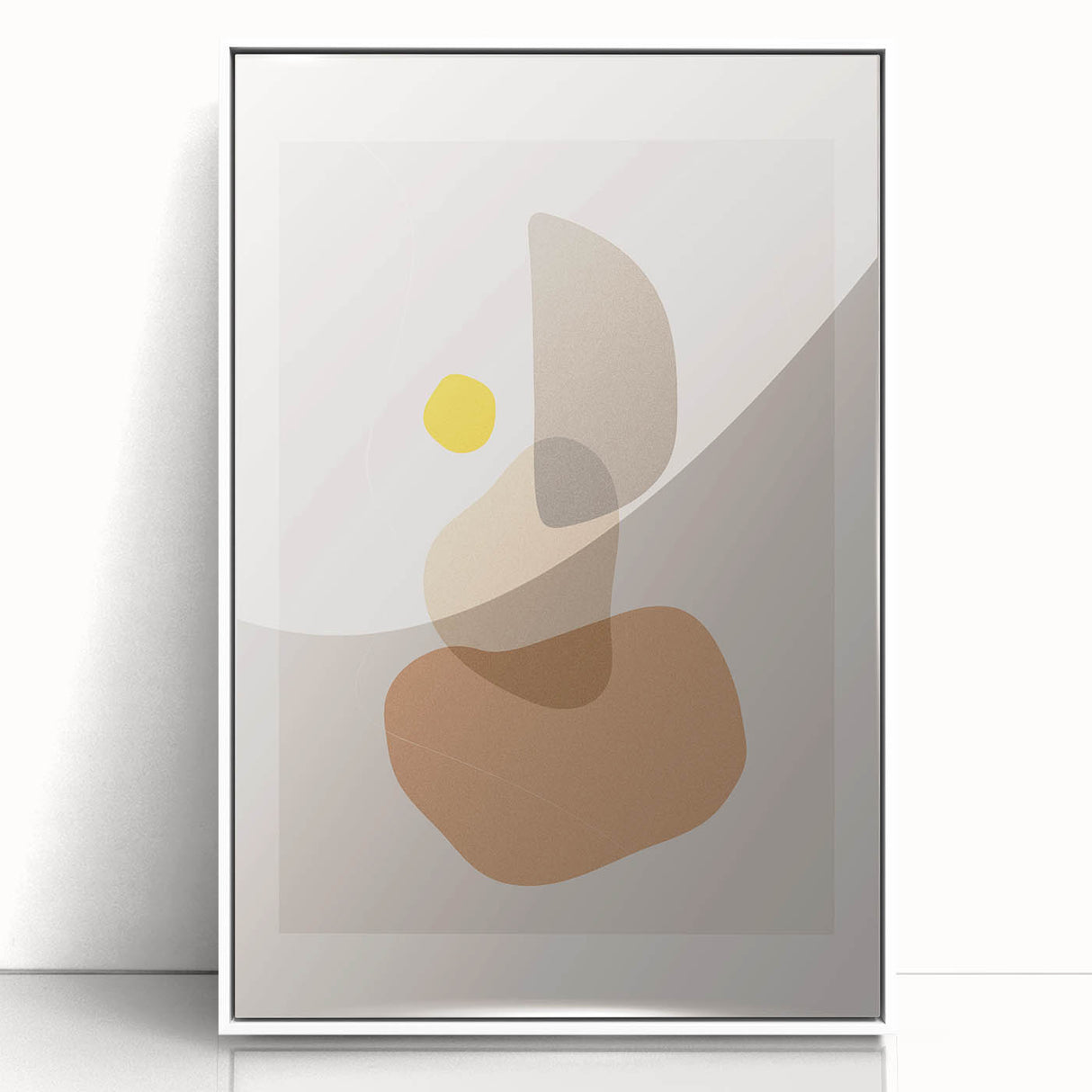 Neutral Boho Wall Art | Modern Bohemian Decor Canvas | Artistic Print