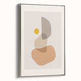 Neutral Boho Wall Art | Modern Bohemian Decor Canvas | Artistic Print