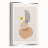 Neutral Boho Wall Art | Modern Bohemian Decor Canvas | Artistic Print