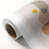 Neutral Boho Wall Art | Modern Bohemian Decor Canvas | Artistic Print