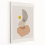 Neutral Boho Wall Art | Modern Bohemian Decor Canvas | Artistic Print