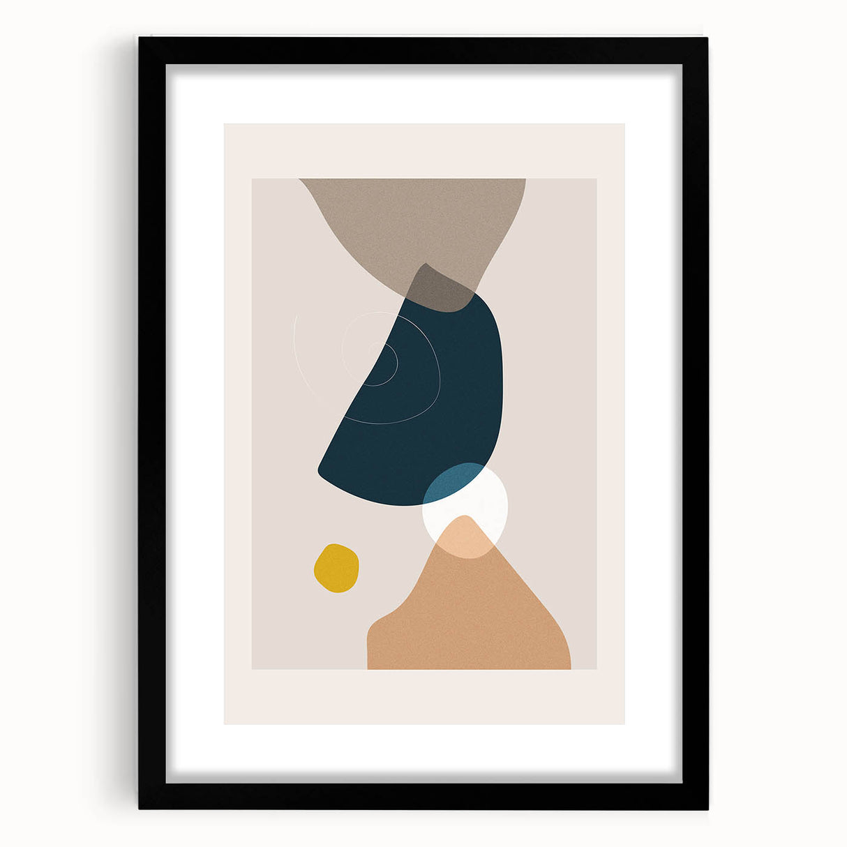 Abstract Boho Wall Art | Modern Bohemian Decor Canvas | Artistic Print