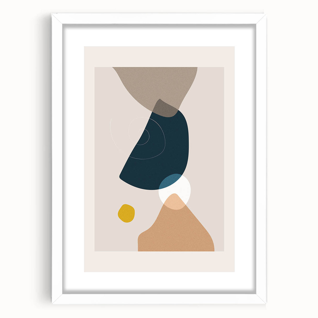 Abstract Boho Wall Art | Modern Bohemian Decor Canvas | Artistic Print