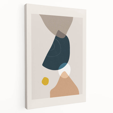 Abstract Boho Wall Art | Modern Bohemian Decor Canvas | Artistic Print