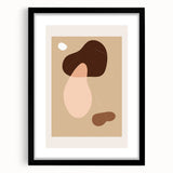 Minimalist Boho Wall Art | Earthy Bohemian Decor Canvas | Artistic Print