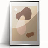 Minimalist Boho Wall Art | Earthy Bohemian Decor Canvas | Artistic Print