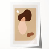 Minimalist Boho Wall Art | Earthy Bohemian Decor Canvas | Artistic Print