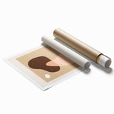 Minimalist Boho Wall Art | Earthy Bohemian Decor Canvas | Artistic Print