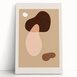 Minimalist Boho Wall Art | Earthy Bohemian Decor Canvas | Artistic Print