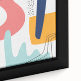 Vibrant Boho Wall Art | Eclectic Bohemian Decor Canvas | Artistic Print