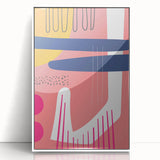 Vibrant Boho Wall Art | Eclectic Bohemian Decor Canvas | Artistic Print