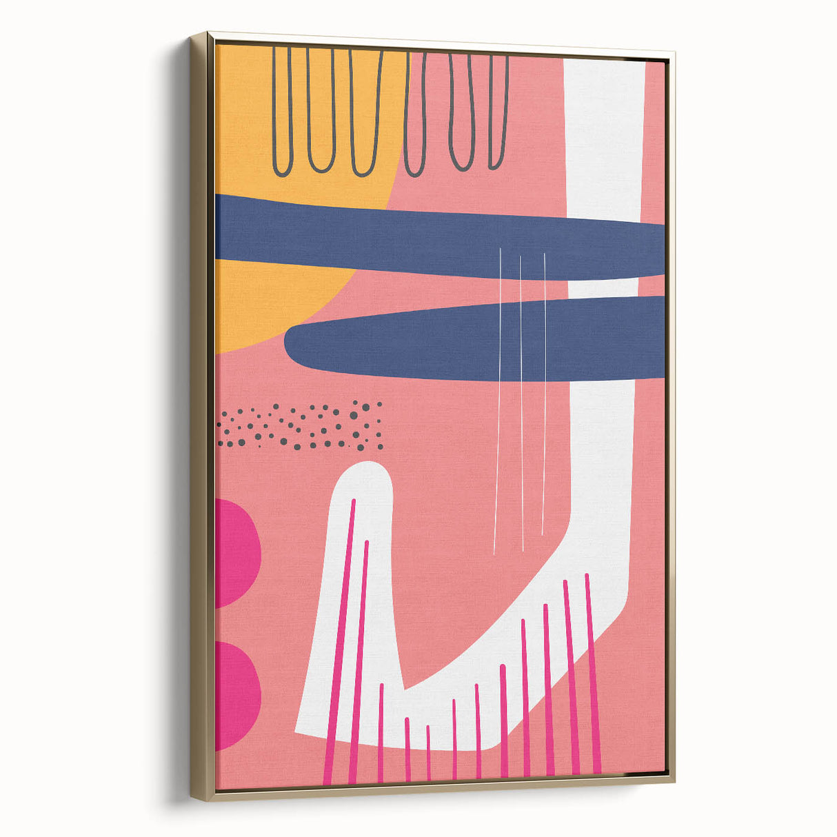 Vibrant Boho Wall Art | Eclectic Bohemian Decor Canvas | Artistic Print