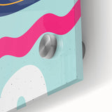 Eclectic Boho Wall Art | Vibrant Bohemian Decor Canvas | Artistic Print