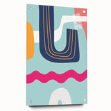 Eclectic Boho Wall Art | Vibrant Bohemian Decor Canvas | Artistic Print