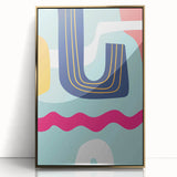 Eclectic Boho Wall Art | Vibrant Bohemian Decor Canvas | Artistic Print