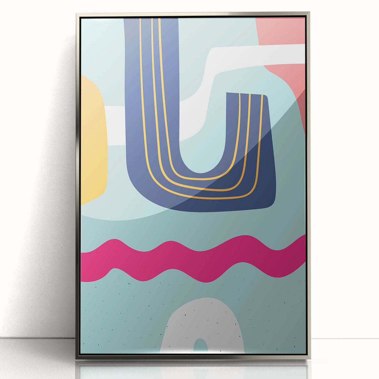 Eclectic Boho Wall Art | Vibrant Bohemian Decor Canvas | Artistic Print
