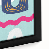 Eclectic Boho Wall Art | Vibrant Bohemian Decor Canvas | Artistic Print