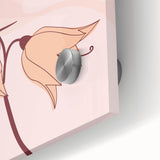 Elegant Floral Boho Wall Art | Artistic Bohemian Decor Canvas | Print