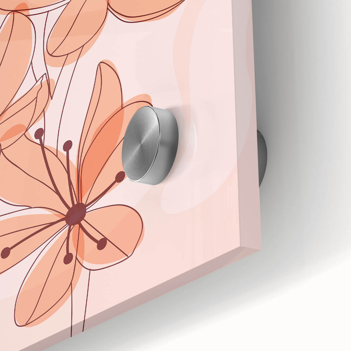Floral Boho Wall Art | Soft Bohemian Decor Canvas | Artistic Print