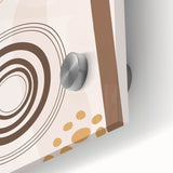 Abstract Boho Wall Art | Earthy Bohemian Decor Canvas | Artistic Print