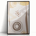 Abstract Boho Wall Art | Earthy Bohemian Decor Canvas | Artistic Print