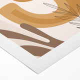 Nature-Inspired Boho Wall Art | Earthy Bohemian Decor Canvas | Artistic Print