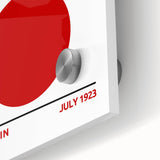 Bohemian Wall Art Bauhaus Geometric Design | Boho Decor Canvas Print