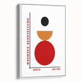 Bohemian Wall Art Bauhaus Geometric Design | Boho Decor Canvas Print