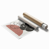 Bohemian Wall Art | Artistic Boho Decor Canvas | Eclectic Monstera Print