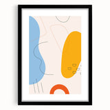 Bohemian Wall Art | Eclectic Boho Decor Canvas | Vibrant Abstract Art Print