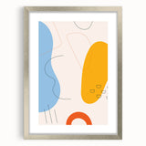 Bohemian Wall Art | Eclectic Boho Decor Canvas | Vibrant Abstract Art Print