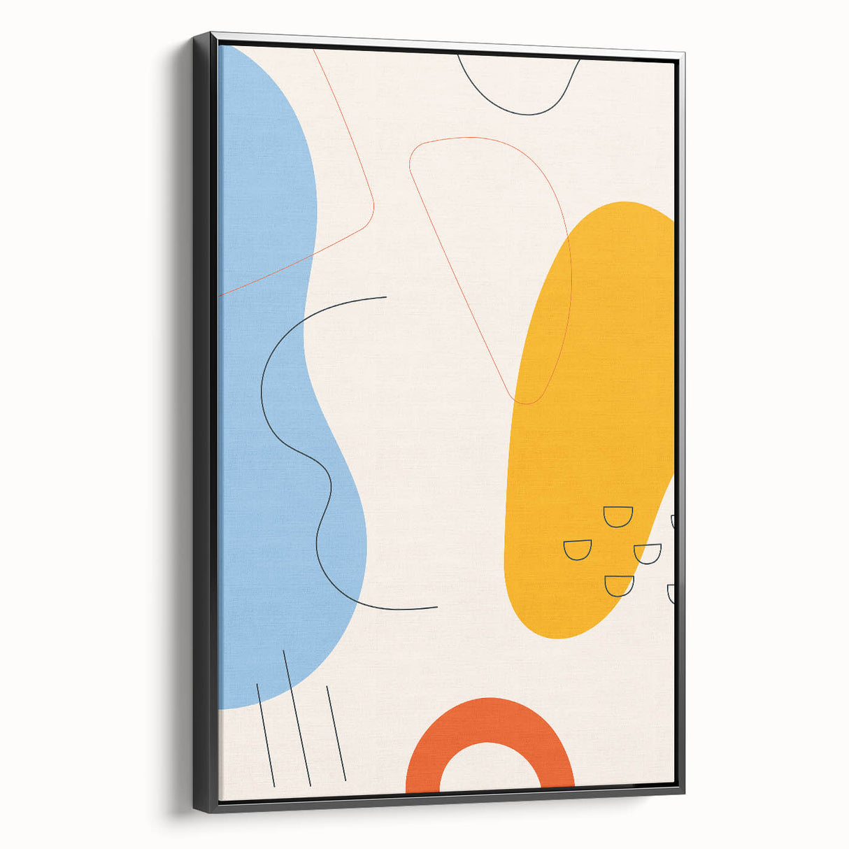 Bohemian Wall Art | Eclectic Boho Decor Canvas | Vibrant Abstract Art Print