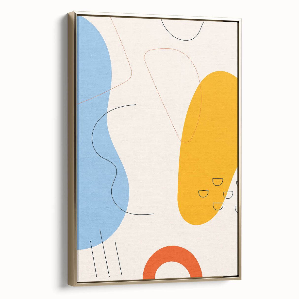 Bohemian Wall Art | Eclectic Boho Decor Canvas | Vibrant Abstract Art Print