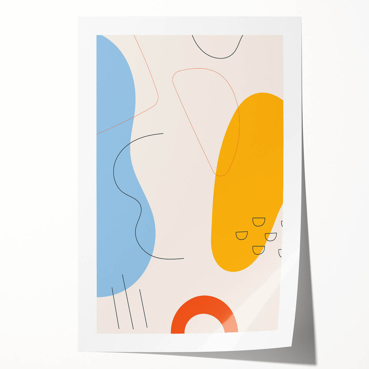 Bohemian Wall Art | Eclectic Boho Decor Canvas | Vibrant Abstract Art Print