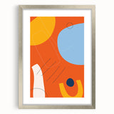 Bohemian Wall Art | Bold Boho Decor Canvas | Eclectic Abstract Art Print