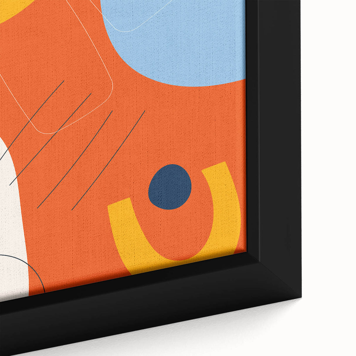 Bohemian Wall Art | Bold Boho Decor Canvas | Eclectic Abstract Art Print
