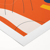 Bohemian Wall Art | Bold Boho Decor Canvas | Eclectic Abstract Art Print