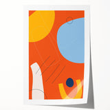 Bohemian Wall Art | Bold Boho Decor Canvas | Eclectic Abstract Art Print