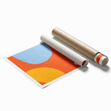 Bohemian Wall Art | Bold Boho Decor Canvas | Eclectic Abstract Art Print