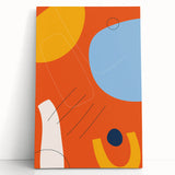 Bohemian Wall Art | Bold Boho Decor Canvas | Eclectic Abstract Art Print