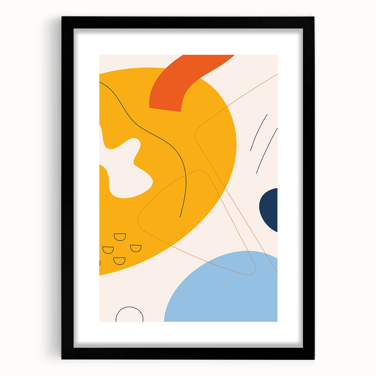 Bohemian Wall Art | Eclectic Boho Decor Canvas | Vibrant Abstract Art Print