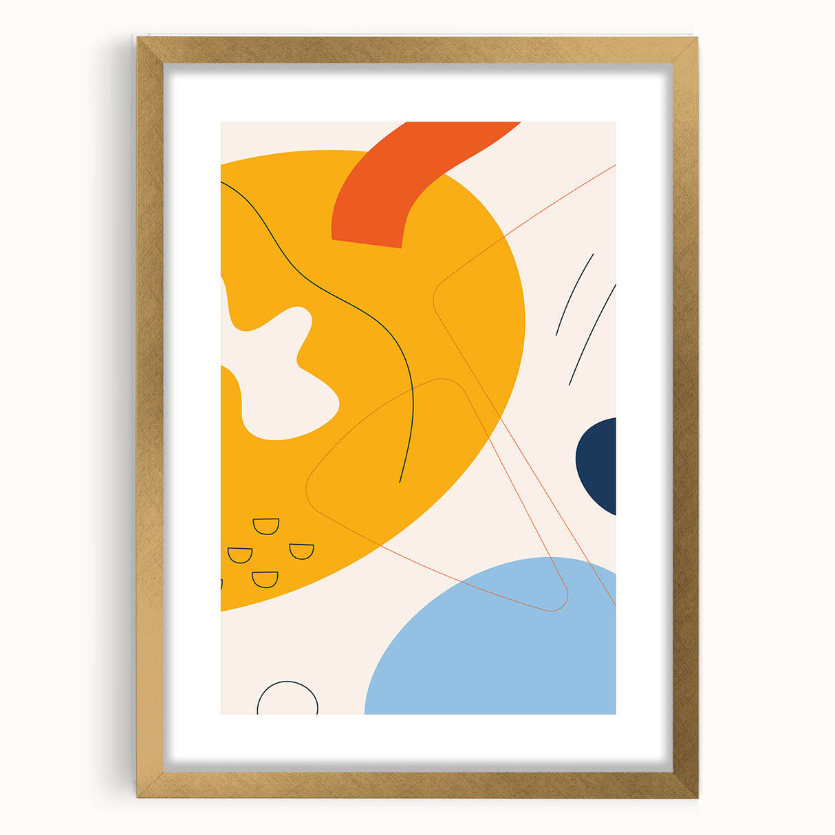 Bohemian Wall Art | Eclectic Boho Decor Canvas | Vibrant Abstract Art Print