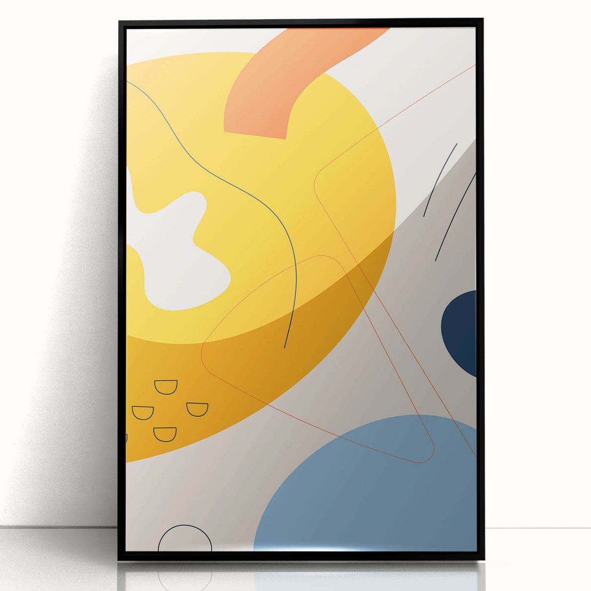 Bohemian Wall Art | Eclectic Boho Decor Canvas | Vibrant Abstract Art Print