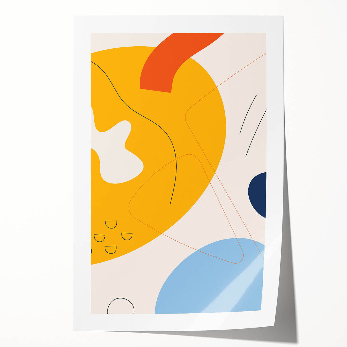 Bohemian Wall Art | Eclectic Boho Decor Canvas | Vibrant Abstract Art Print