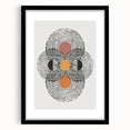 Bohemian Wall Art | Geometric Boho Decor Canvas | Artistic Abstract Print