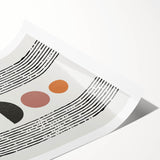 Bohemian Wall Art | Eclectic Boho Decor Canvas | Geometric Abstract Print