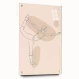 Bohemian Wall Art | Minimalist Boho Decor Canvas | Elegant Line Art Print